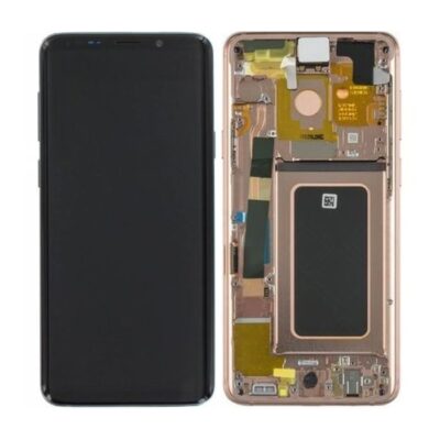 Samsung S9 with Frame Gold