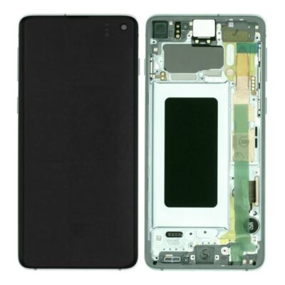 Samsung S10 with Frame Green