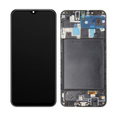Samsung A20 OLED with Frame Black