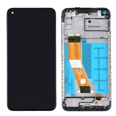 Samsung A12 (2020 A125) LCD with Frame Black