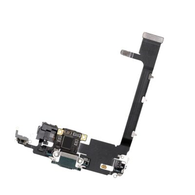 iPhone 11 Pro Max Midnight Green Charging Port