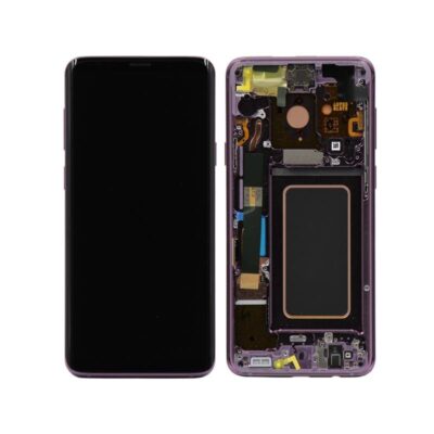 Samsung S9 with Frame Purple