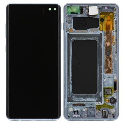 Samsung S10+ with Frame Prism Blue
