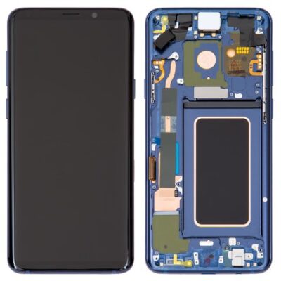 Samsung S9+ with Frame Blue