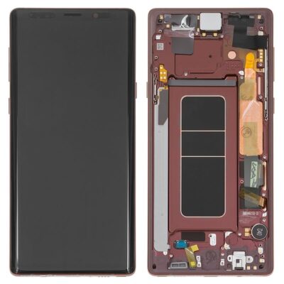 Samsung Note 9 with Frame Copper