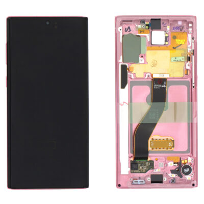 Samsung Note 10 with Frame Aura Pink