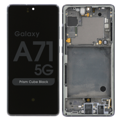 Samsung A71 5G (2020 A716V) with Frame Black